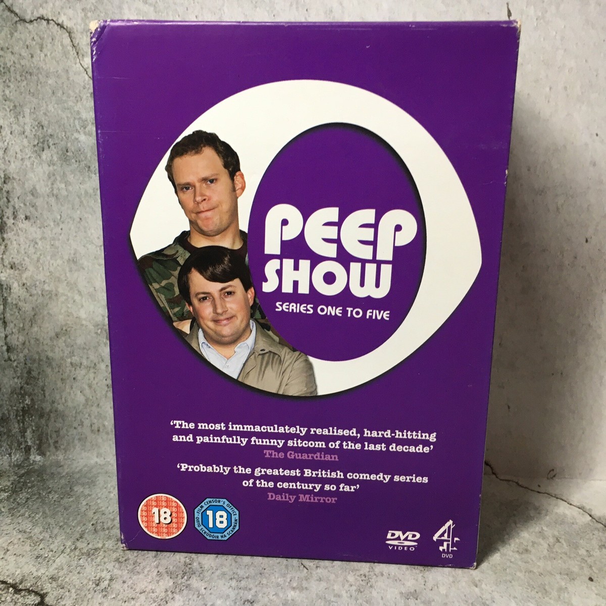 Peep Show Series One To Five, 5 Dvds, David Mitchell, Robert Webb