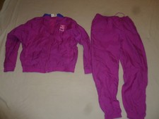 VINTAGE WOMANS NIKE TRACKSUIT WINDBREAKER JACKET PANTS SET SIZE L JAMAICA RETRO
