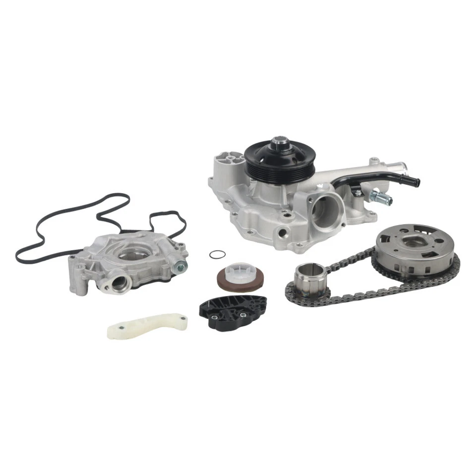 Camshaft Phaser Oil & Water Pump Chain for Dodge 2009-2018 Ram 1500 2500 3500 Foto 3 de 4