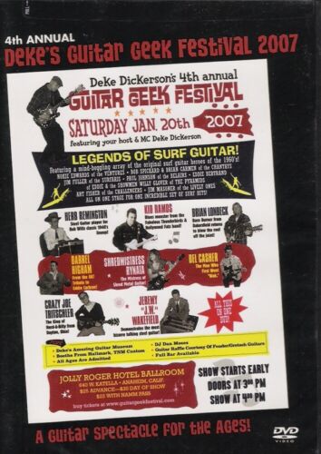 DVD - Deke Dickerson - Dekes Guitar Geek Festival Vol. - Afbeelding 1 van 2