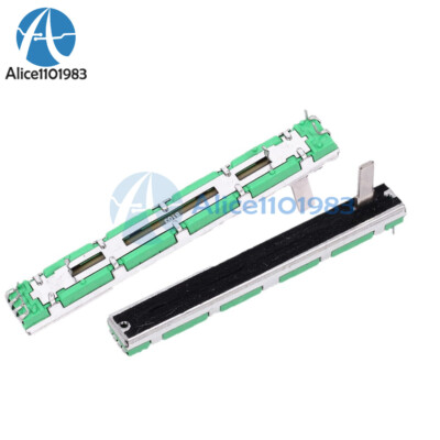 4 Pz Stereo A 2 Canali 75mm 7.5 Cm Arancione Mixer Slide Potenziometro Slider D10K D103 Per BEHRINGER Soundcraft Faders - Foto 8