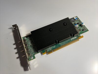 Matrox M9148 PCIe x16 1GB 4xDP Video Card High Profile P/N:M9148-E1024LAF Tested
