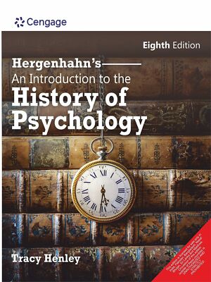 Hergenhahn's An Introduction to the History of Psychology 8E by Tracy Henley