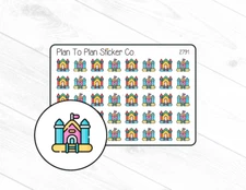 2791~~Bounce House Planner Stickers