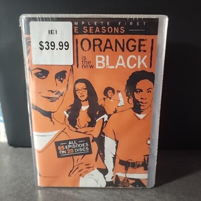 Orange Is The New Black The Complete First Five Seasons DVD 65 Episodeds 