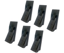 6 - H & L Style Crimp On Standard Dirt Bucket Teeth - 2A