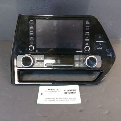 2020 2021 2022 2023 TOYOTA HIGHLANDER OEM RADIO RECEIVER AND