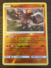 Carte Pokémon REVERSE Regirock 53/111 SL4 Soleil & Lune Invasion Carmin FR NEUF