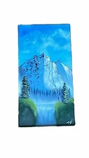oil hand painting original canvas art 10x26