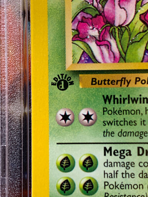 POKEMON 1999 1ST EDITION JUNGLE BUTTERFREE 