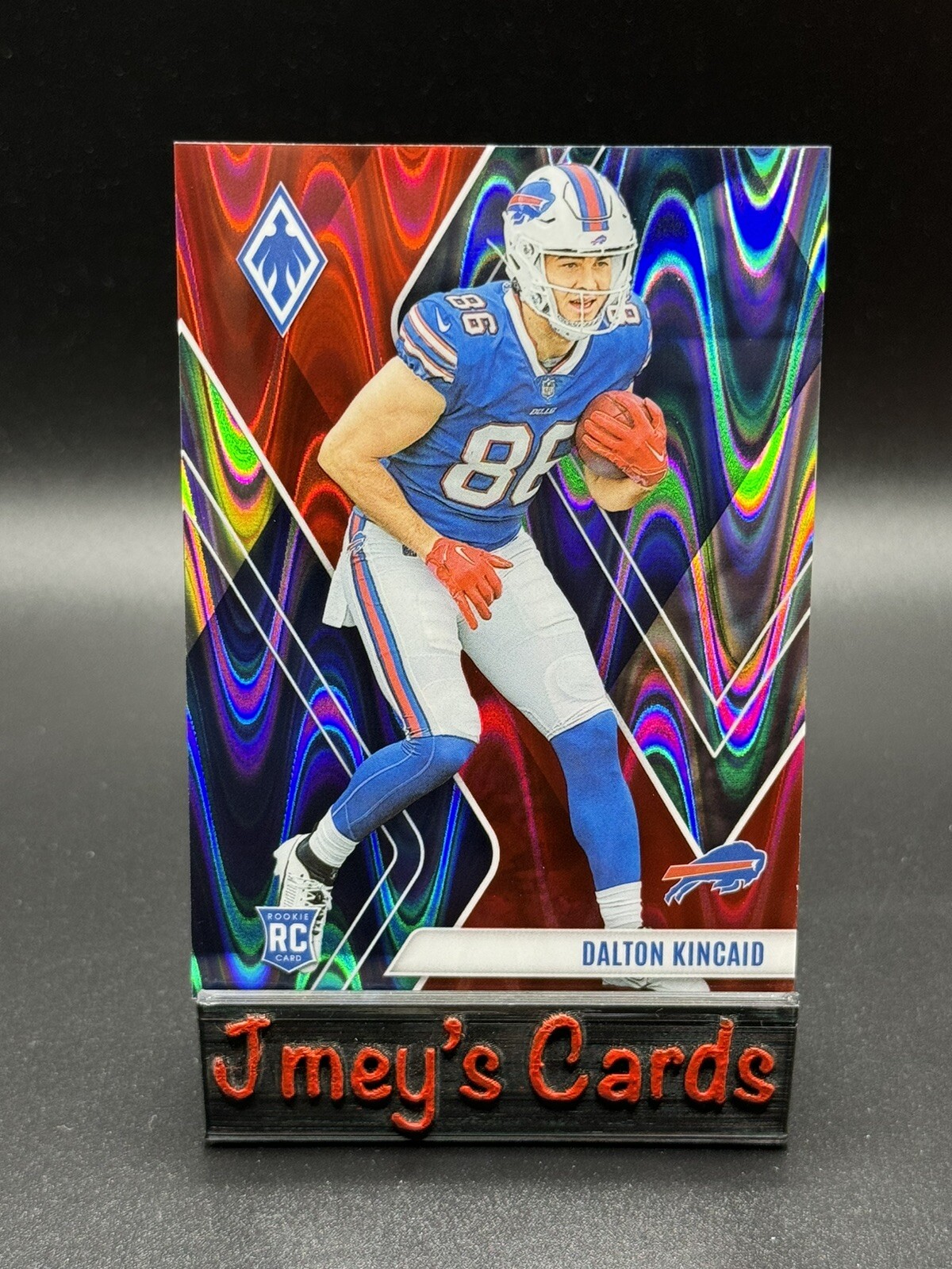 2023 Dalton Kincaid Phoenix Red Seismic RC /199 #114 Buffalo Bills