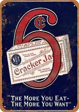 METAL SIGN - 1918 Cracker Jack Candy - Vintage Look Reproduction