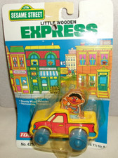 TOOTSIETOY 1991 Sesame Street LITTLE WOODEN EXPRESS 4210-MINT IN PACKAGE