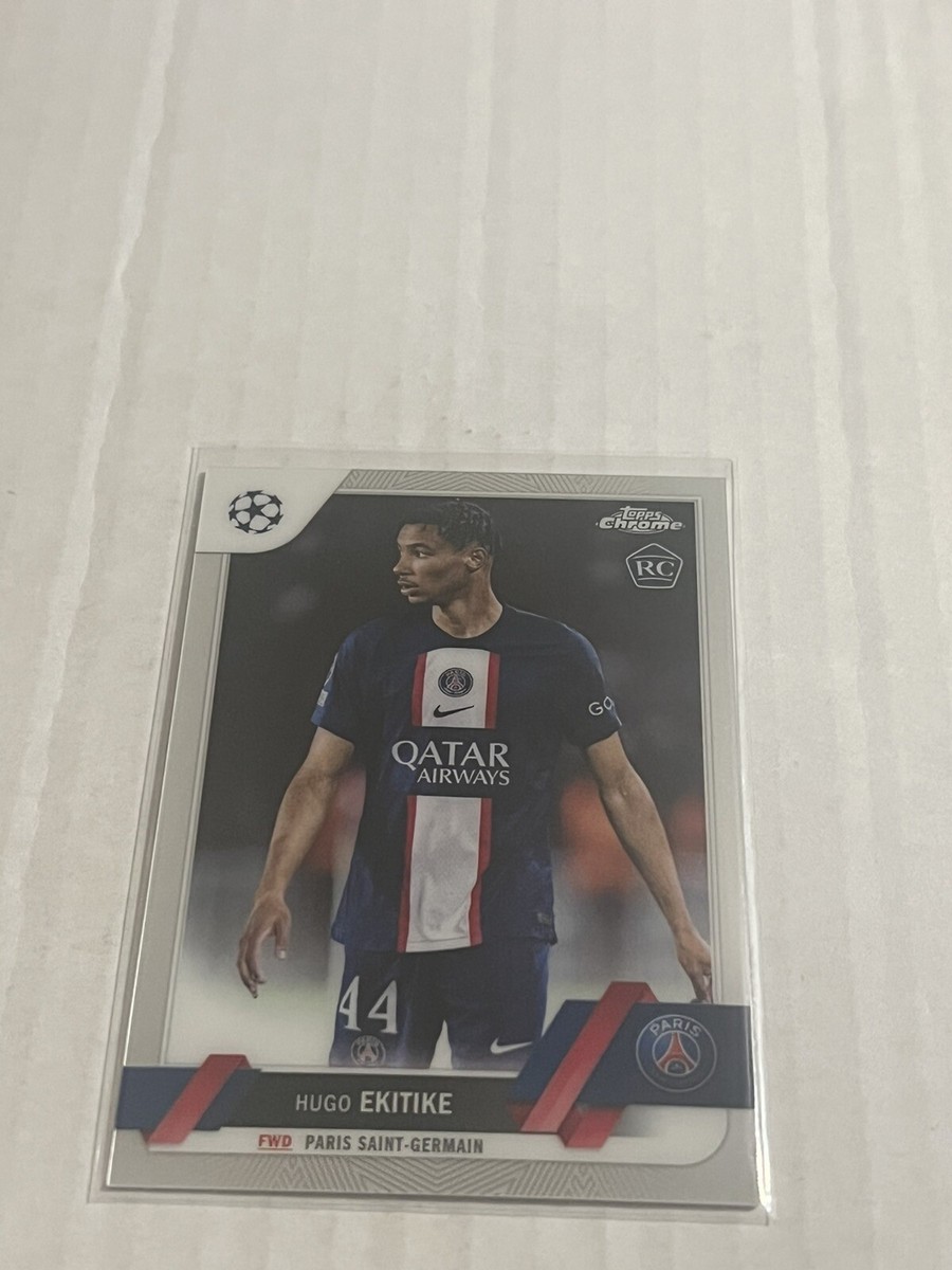 ひ*ろ様 Topps Chrome EKITIKE auto サインROOKIE 2022-23 Topps Chrome UEFA Club Competitions Hugo Ekitike RC