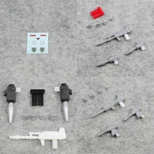 Weapon&Wheel Upgrade KIT For Earthrise Smokescreen & Bluestreak&Prowl&Barricade