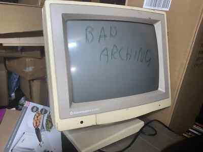   Seltener Vintage Commodore 1084 ST CRT RGB COLOR AMIGA Computer CRT Monitor 