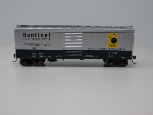 Bowser 41294 40' Boxcar B&O Baltimore & Ohio #466016 Sentinel Fast Freight HO | Zustand: New