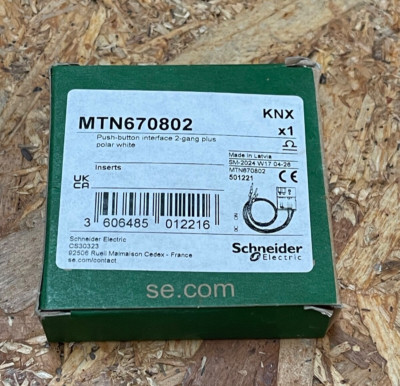 Schneider Electric - MTN670802 - KNX Push Button Interface 2-Speed Plus