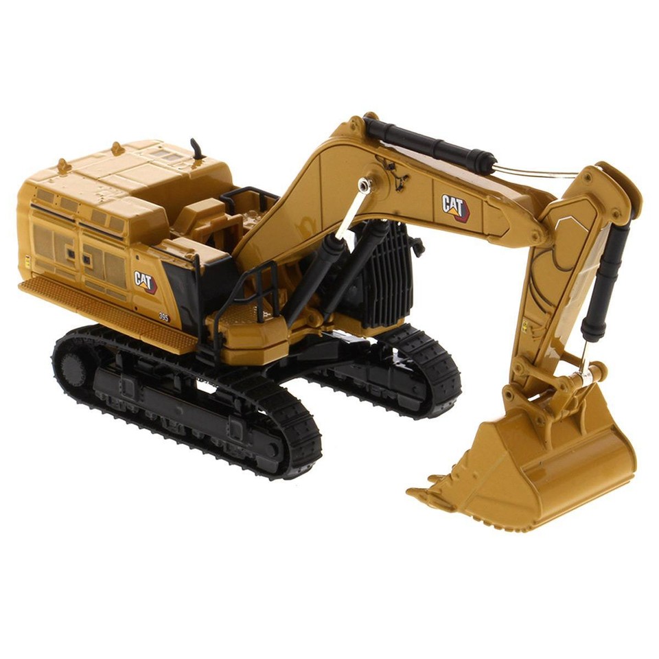 Excavadora Hidráulica Caterpillar 395 A Escala 1/87 Diecast Masters - Modelo Detallado En Metal