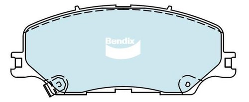 Bendix Heavy Duty Front Brake Pad Set for Isuzu D-MAX TFR,TFS, TFR40J 3.0L 4JJ3- - 第 1/1 張圖片