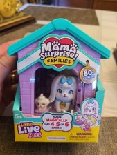 Little Live Pets Mama Surprise Families Maltese Doghouse Playset Interactive Toy