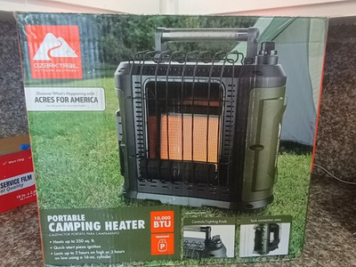 #ad #ad Ozark Trail 10000 BTU Portable Propane Heater $44.99