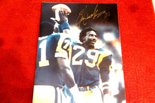 ERIC DICKERSON 90's Show Signed 8x10 Colts or Rams Photo-(corner bend)Guaranteed