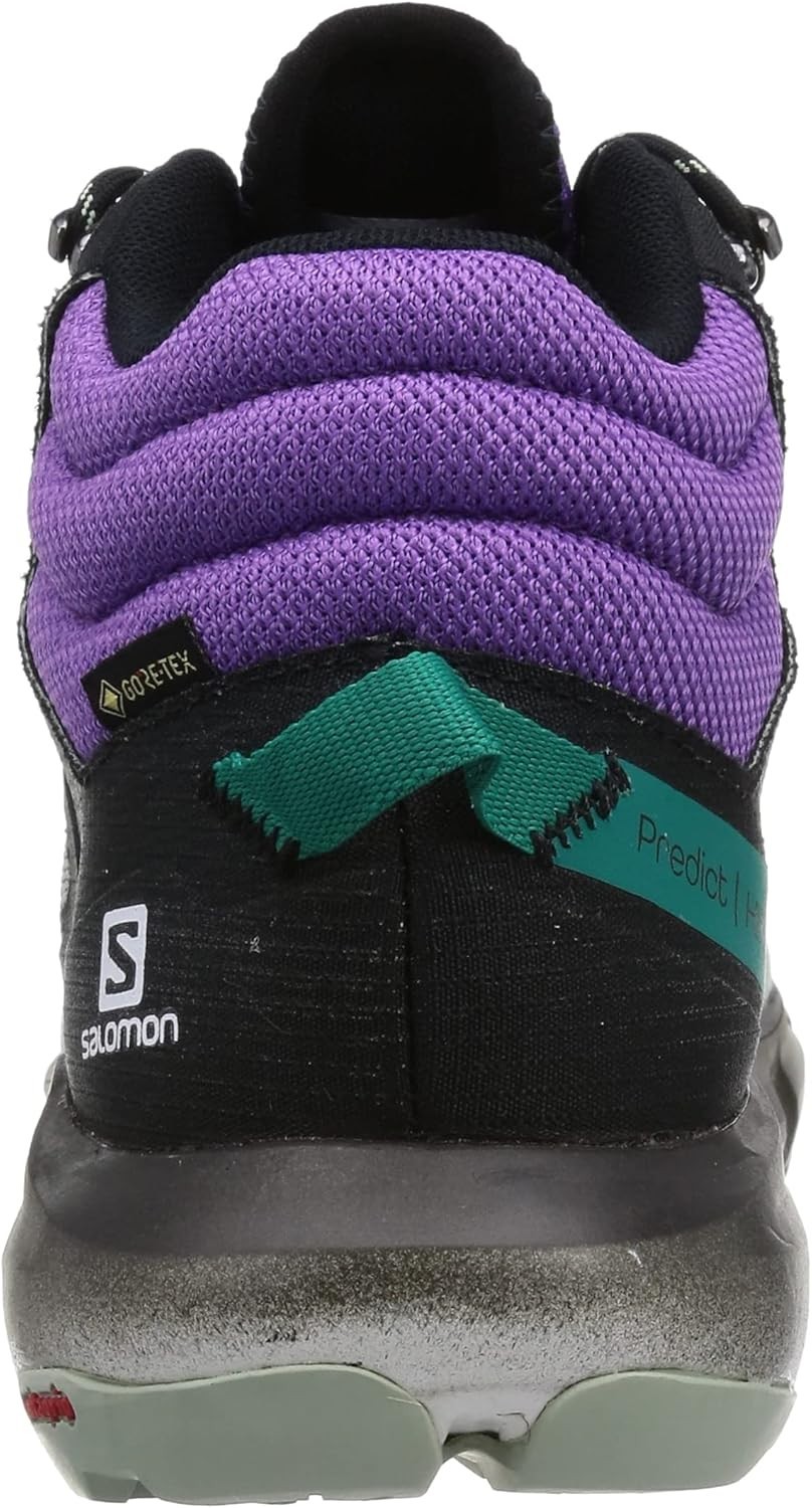 Scarpe da trekking Salomon Predict Hike Mid GTX L41461000 uomo 10 5 nere acqua JOBB1009