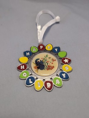 2016 Finding Dory Nemo Happy Holidays Metal Christmas Ornament Disney Movie Club