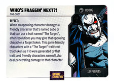DC Heroclix Who's Fraggin' Next OS002 One Shot Card Lantern Legacy Set