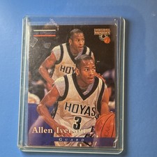 1996 Score Board Basketball Rookies Allen Iverson #81 Georgetown Hoyas