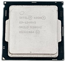 Intel Xeon E3-1240 V5 SR2LD 3.5GHz 4-Core FCLGA1151