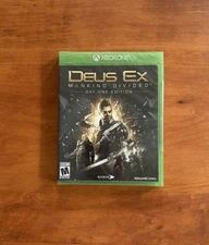 Deus Ex: Mankind Divided Day One Edition (Xbox One) BRAND NEW Factory Sealed