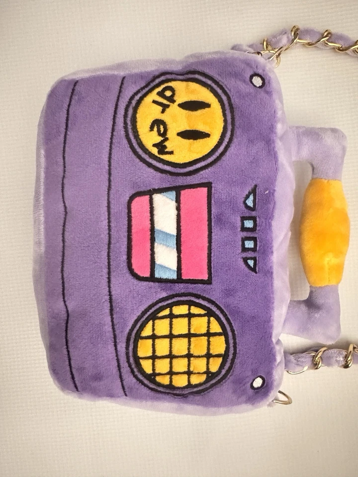 Raro Monedero Drewhouse X Justin Bieber Boombox Púrpura Exclusivo de Tailandia Foto 3 de 4