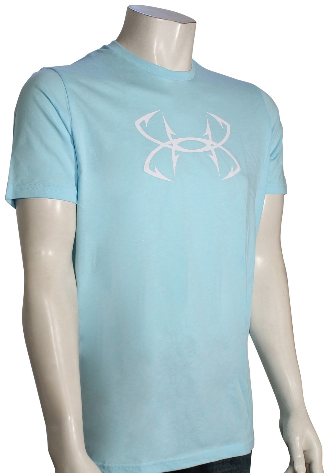 Футболка с логотипом Under Armour Fish Hook - Stream Белая - Новинка 5990₽