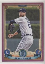 2019 Topps Gypsy Queen Mega Box Purple Shane Greene #246 xm0