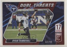 2021 Panini Donruss Elite Dual Threats Red 87/99 Ryan Tannehill #DT7 01w7