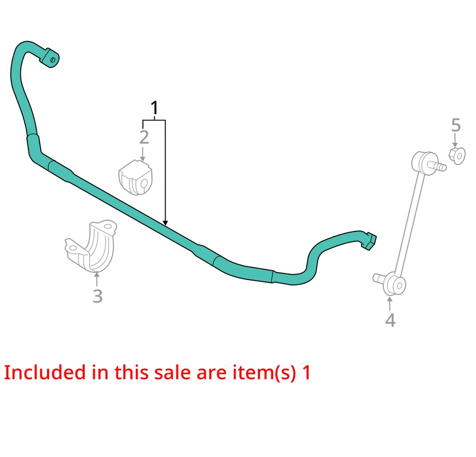 2008 BMW 335i AWD Front Stabilizer Bar OEM 67K Miles - LKQ416265751 - Image 4 of 4
