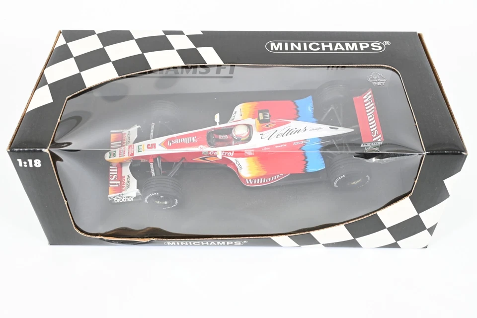 Modellino auto pressofuso Minichamps 1/18 Williams FW21 Alex Zanardi 1999 F1 - Immagine 2 di 4