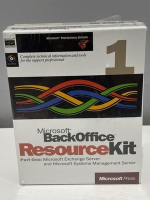 SEALED Microsoft BackOffice Resource Kit Pt. 1, Microsoft Professional Editions