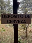 Vintage Beer Sign From Colombia — photo 2