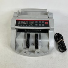 Bill Counter 2108 UV / MG Currency Money Counter Tested Working
