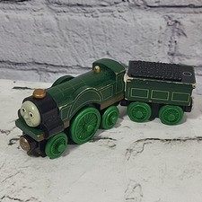 Thomas  Friends Wooden Railway EMILY Tank Engine And Tender