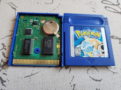 Pokemon Blue Version (Game Boy, 1998) Authentic