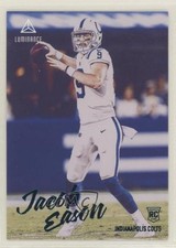 2020 Panini Chronicles Luminance Update Rookies Teal Jacob Eason #208 10kk