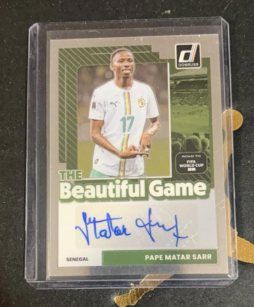 世界10枚限定！PANINI PAPE MATAR SARR サー RC Pape Matar Sarr Trading Cards | Updated Sep 2026