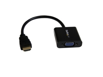 StarTech.com HD2VGAE2 HDMI to VGA Adapter Converter for Desktop PC / Laptop /