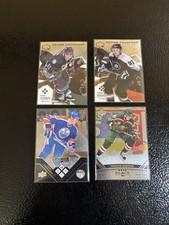 2000’s Upper Deck Black Diamond Quad Lot 4 Fedorov Messier Gaborik