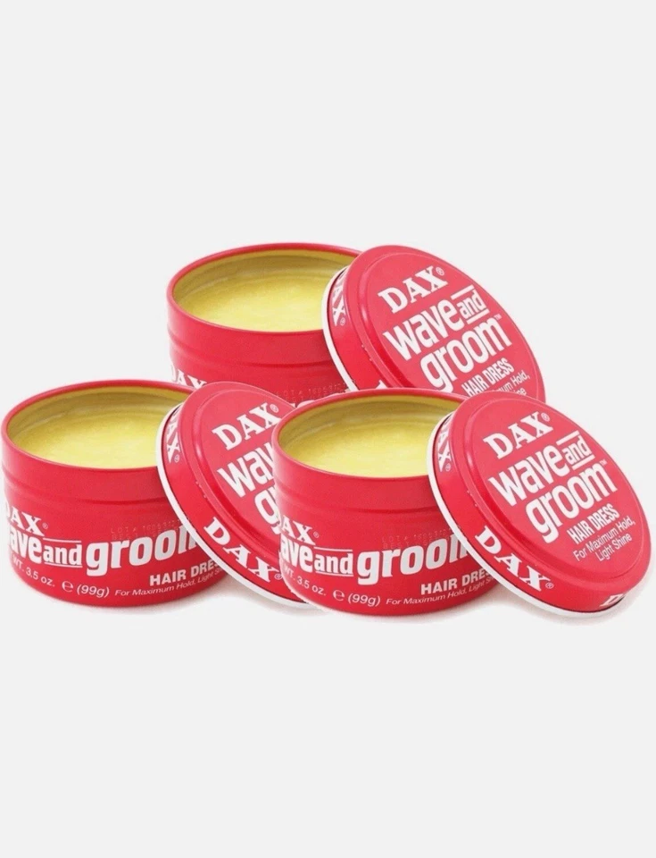 Wave and Groom Hair Dress,For Maximum Hold Light Shine 3.5 Ounce (Pack of 3) - Image 2 of 4