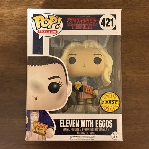 Funko Pop! Vinyl: Stranger Things - Eleven with Eggos (Chase) #421